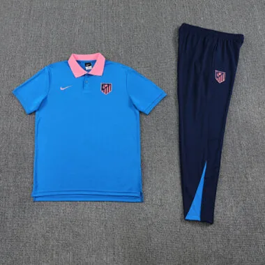 25-26 Atletico Madrid Training Kits Tracksuits Polo Cheap Football Jersey Wholesale Yupoo