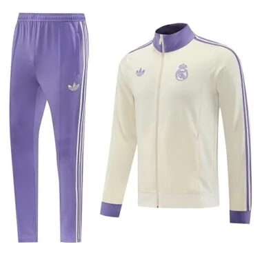 24-25 Real Madrid Training Kits Tracksuits Jacket Cheap Football Jersey Wholesale Yupoo