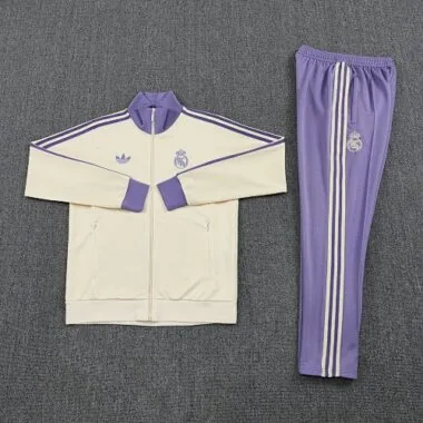 24-25 Real Madrid Training Kits Tracksuits Jacket Cheap Football Jersey Wholesale Yupoo