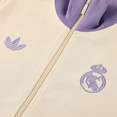 24-25 Real Madrid Training Kits Tracksuits Jacket Cheap Football Jersey Wholesale Yupoo