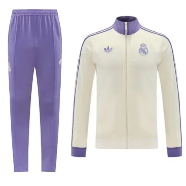 24-25 Real Madrid Training Kits Tracksuits Jacket Cheap Football Jersey Wholesale Yupoo