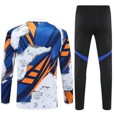 25-26 Real Madrid Pre-Match Training Kits Long Tracksuits Cheap Football Jersey Wholesale Yupoo