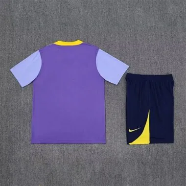 25-26 Atletico Madrid Purple Training Kits Football Tracksuits Cheap Football Jersey Wholesale Yupoo