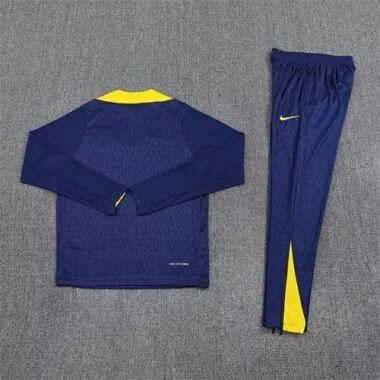 25-26 Atletico Madrid Navy Training Kits Long Tracksuits Cheap Football Jersey Wholesale Yupoo