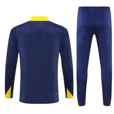 25-26 Atletico Madrid Navy Training Kits Long Tracksuits Cheap Football Jersey Wholesale Yupoo