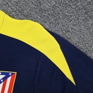 25-26 Atletico Madrid Navy Training Kits Football Tracksuits Cheap Football Jersey Wholesale Yupoo
