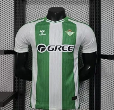 25-26 Players Real Betis Home Kit Cheap Football Jersey Wholesale Yupoo