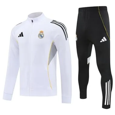 25-26 Real Madrid Jacket Tracksuit Kit S-2XL Cheap Football Jersey Wholesale Yupoo