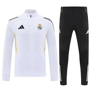 25-26 Real Madrid Jacket Tracksuit Kit S-2XL Cheap Football Jersey Wholesale Yupoo
