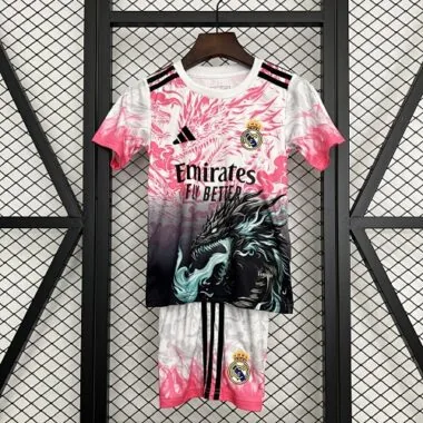 25-26 Kids Real Madrid Special Edition Kit Cheap Football Jersey Wholesale Yupoo