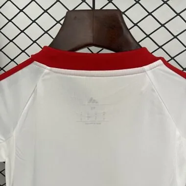 25-26 Kids Sevilla Home Kit Cheap Football Jersey Wholesale Yupoo