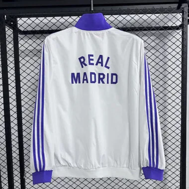 25-26 Real Madrid Windbreaker Jacket Kit S-3XL Cheap Football Jersey Wholesale Yupoo