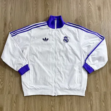 25-26 Real Madrid Windbreaker Jacket Kit S-3XL Cheap Football Jersey Wholesale Yupoo