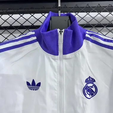 25-26 Real Madrid Windbreaker Jacket Kit S-3XL Cheap Football Jersey Wholesale Yupoo