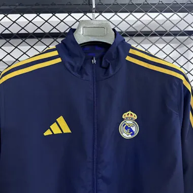 25-26 Real Madrid Reversible Double-Sides Windbreaker Jacket S-3XL