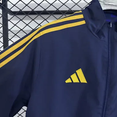 25-26 Real Madrid Reversible Double-Sides Windbreaker Jacket S-3XL