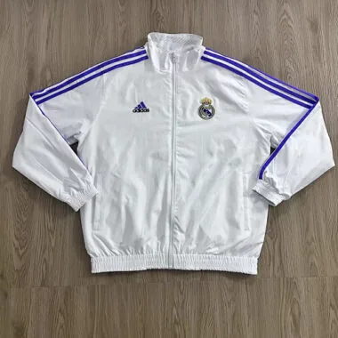 25-26 Real Madrid Reversible Double-Sides Windbreaker Jacket S-3XL