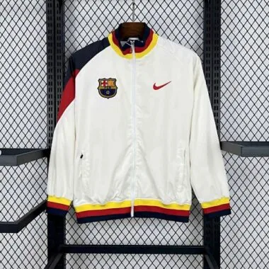 25-26 Barcelona Windbreaker Jacket Kit S-3XL Cheap Football Jersey Wholesale Yupoo