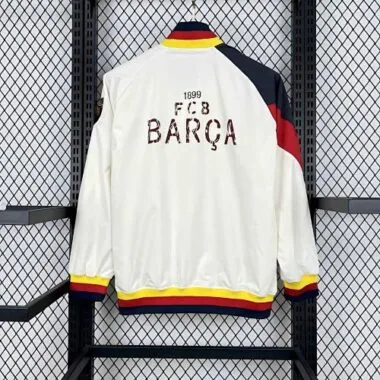 25-26 Barcelona Windbreaker Jacket Kit S-3XL Cheap Football Jersey Wholesale Yupoo