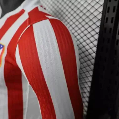 25-26 Players Atletico Madrid Away Long Sleeve Kit Cheap Football Jersey Wholesale Yupoo