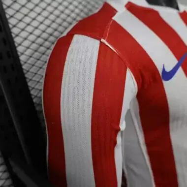 25-26 Players Atletico Madrid Away Long Sleeve Kit Cheap Football Jersey Wholesale Yupoo