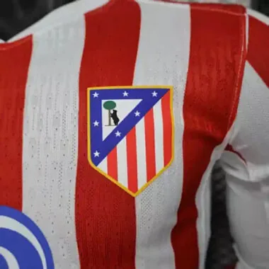 25-26 Players Atletico Madrid Away Long Sleeve Kit Cheap Football Jersey Wholesale Yupoo