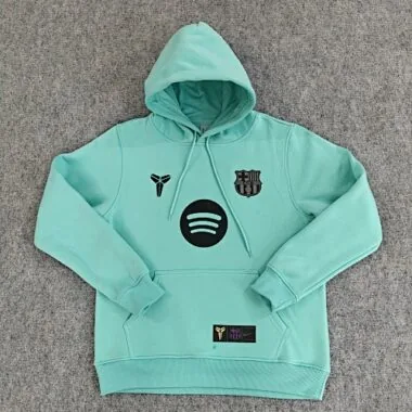 25-26 Barcelona Hoodie Sweatshirt Kit Cheap Football Jersey Wholesale Yupoo