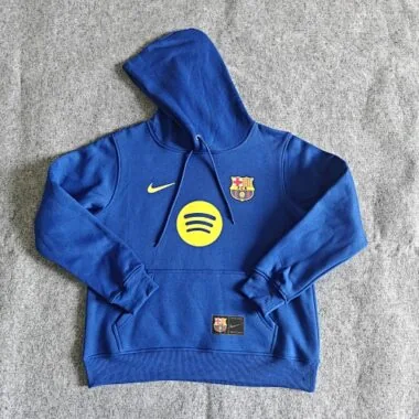 25-26 Barcelona Hoodie Sweatshirt Kit Cheap Football Jersey Wholesale Yupoo