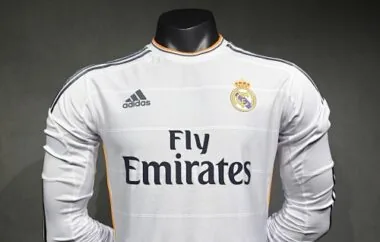 13-14 Retro Player Real Madrid Home Kit Long Sleeve Cheap Football Jersey Wholesale Yupoo
