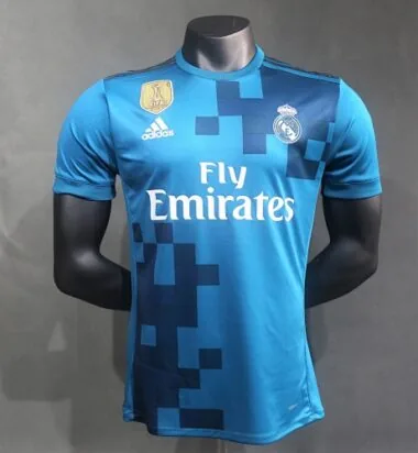 17-18 Retro Player Real Madrid Third Away Kit Cheap Football Jersey Wholesale Yupoo