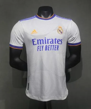 21-22 Retro Player Real Madrid Home Kit Cheap Football Jersey Wholesale Yupoo