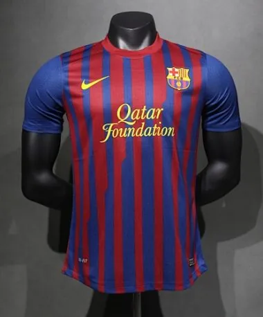 11-12 Retro Player Barcelona Home Kit Cheap Football Jersey Wholesale Yupoo