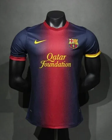 12-13 Retro Player Barcelona Home Kit Cheap Football Jersey Wholesale Yupoo