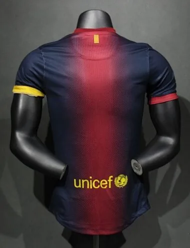 12-13 Retro Player Barcelona Home Kit Cheap Football Jersey Wholesale Yupoo