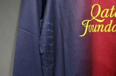 12-13 Retro Player Barcelona Home Kit Long Sleeve Cheap Football Jersey Wholesale Yupoo