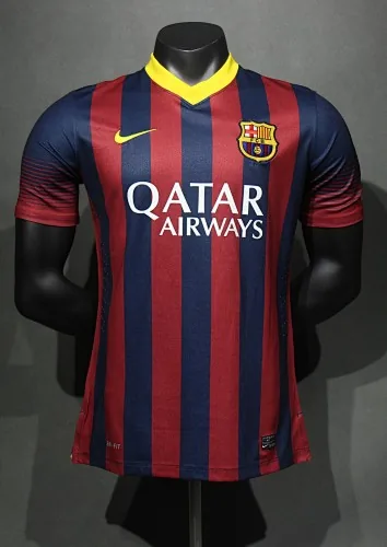 13-14 Retro Player Barcelona Home Kit Cheap Football Jersey Wholesale Yupoo