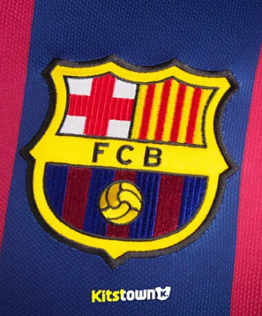 14-15 Retro Player Barcelona Home Kit Long Sleeve Cheap Football Jersey Wholesale Yupoo