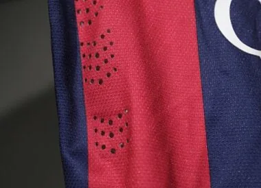 14-15 Retro Player Barcelona Home Kit Long Sleeve Cheap Football Jersey Wholesale Yupoo
