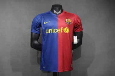 08-09 Retro Player Barcelona Home Kit Cheap Football Jersey Wholesale Yupoo