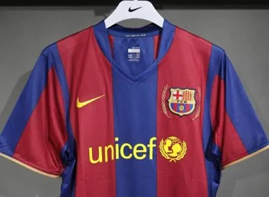 07-08 Retro Player Barcelona Home Kit Cheap Football Jersey Wholesale Yupoo