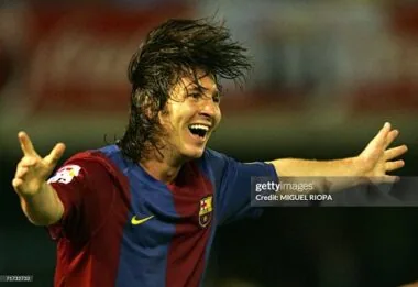06-07 Retro Player Barcelona Home Kit Cheap Football Jersey Wholesale Yupoo