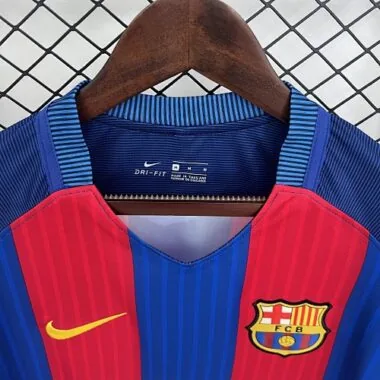 Retro 14-15 Long Sleeve Barcelona Home S-XXL Cheap Football Jersey Wholesale Yupoo