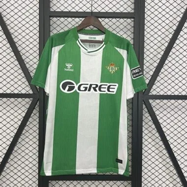 25-26 Real Betis Home Kit S-4XL Cheap Football Jersey Wholesale Yupoo