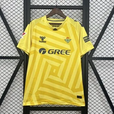 25-26 Real Betis Goalkeeper Yellow S-4XL Cheap Football Jersey Wholesale Yupoo