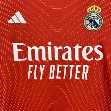 25-26 Real Madrid Orange Goalkeeper Kid Kits Cheap Football Jersey Wholesale Yupoo