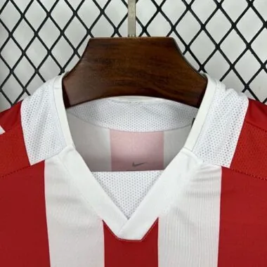 02-03 Atletico Madrid Home Retro Kit Vintage Shirt Cheap Football Jersey Wholesale Yupoo