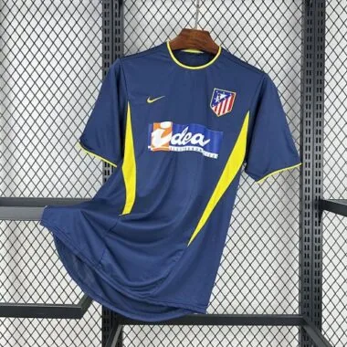 02-03 Atletico Madrid Away Retro Kit Cheap Football Jersey Wholesale Yupoo