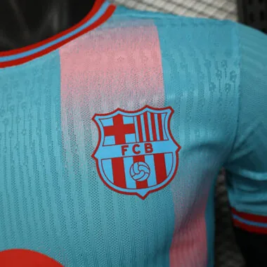 25-26 Barcelona Blue & Pink Special Player Version Cheap Soccer Jerseys Yupoo
