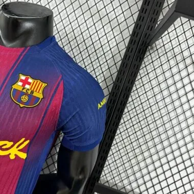 25-26 Player Barcelona Home x Travis Scott Kit S-3XL Cheap Football Jersey Wholesale Yupoo