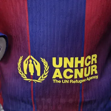 25-26 Player Barcelona Home Long Sleeve Kit S-4XL Football Jersey